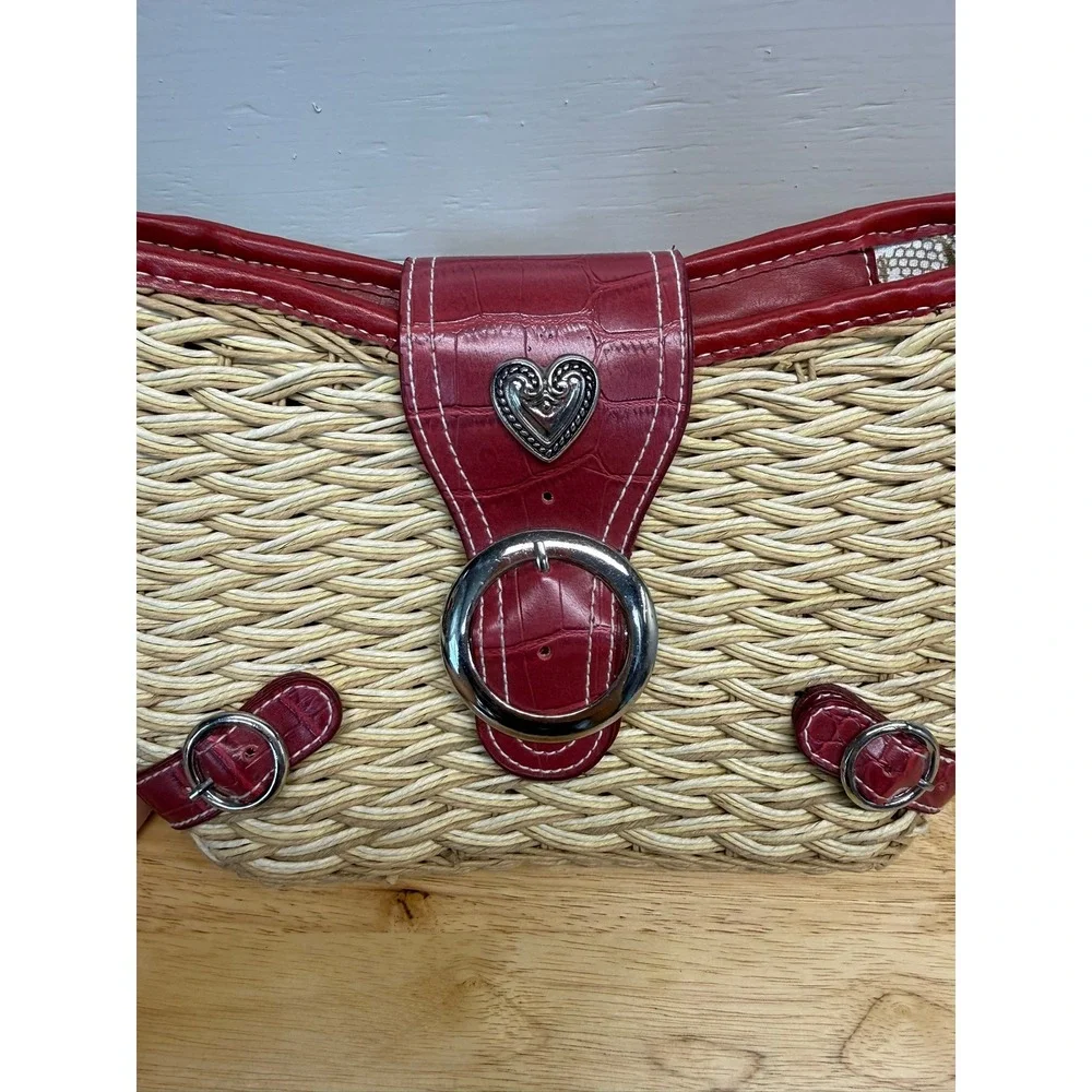 Brighton woven straw